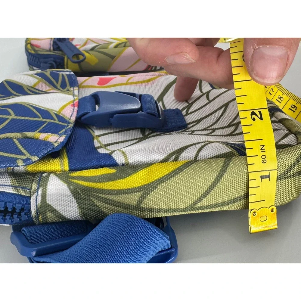 Vera Bradley Belt Bag Women One‎ Size Blue Rain Forest Leaves ReActive Sling